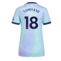 Arsenal Takehiro Tomiyasu #18 Rezervni Dres za Ženska 2024-25 Kratak Rukav